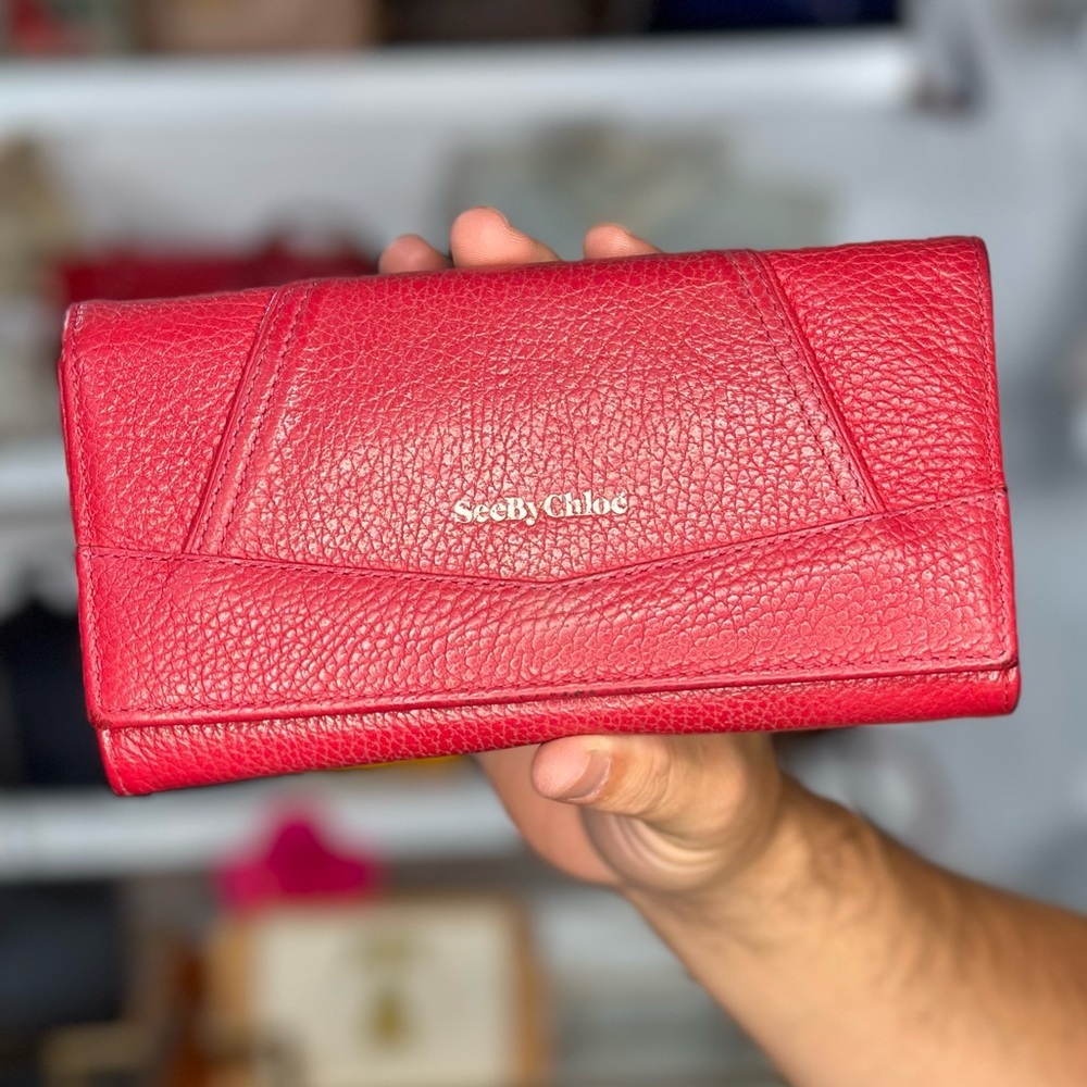 See by Chloe Long Flap Wallet